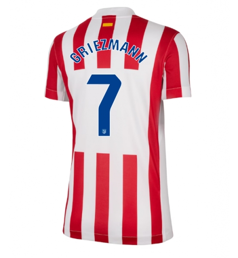 Atletico Madrid Antoine Griezmann #7 Heimtrikot Frauen 2025-26 Kurzarm Atletico Madrid Antoine Griezmann #7 Heimtrikot Frauen 2025-26 Kurzarm