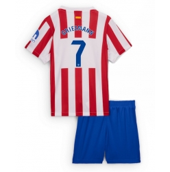 Atletico Madrid Antoine Griezmann #7 Heimtrikot Kinder 2025-26 Kurzarm (+ kurze hosen)