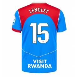 Atletico Madrid Clement Lenglet #15 3rd trikot 2025-26 Kurzarm