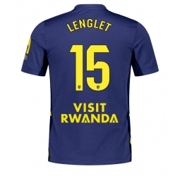 Atletico Madrid Clement Lenglet #15 Auswärtstrikot 2025-26 Kurzarm