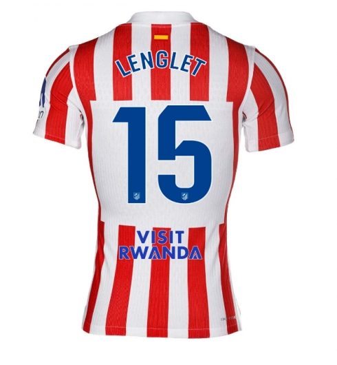 Atletico Madrid Clement Lenglet #15 Heimtrikot 2025-26 Kurzarm Atletico Madrid Clement Lenglet #15 Heimtrikot 2025-26 Kurzarm