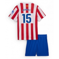 Atletico Madrid Clement Lenglet #15 Heimtrikot Kinder 2025-26 Kurzarm (+ kurze hosen)