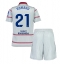 Atletico Madrid Cristian Romero #21 3rd trikot Kinder 2026-27 Kurzarm (+ kurze hosen)