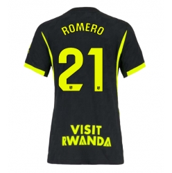 Atletico Madrid Cristian Romero #21 Auswärtstrikot Frauen 2026-27 Kurzarm