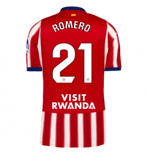 Atletico Madrid Cristian Romero #21 Heimtrikot 2026-27 Kurzarm Atletico Madrid Cristian Romero #21 Heimtrikot 2026-27 Kurzarm