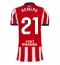 Atletico Madrid Cristian Romero #21 Heimtrikot Frauen 2026-27 Kurzarm Atletico Madrid Cristian Romero #21 Heimtrikot Frauen 2026-27 Kurzarm