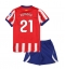 Atletico Madrid Cristian Romero #21 Heimtrikot Kinder 2026-27 Kurzarm (+ kurze hosen)