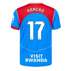 Atletico Madrid David Hancko #17 3rd trikot 2025-26 Kurzarm