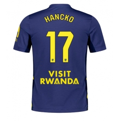 Atletico Madrid David Hancko #17 Auswärtstrikot 2025-26 Kurzarm