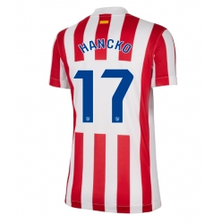 Atletico Madrid David Hancko #17 Heimtrikot Frauen 2025-26 Kurzarm