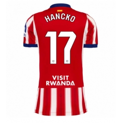 Atletico Madrid David Hancko #17 Heimtrikot Frauen 2026-27 Kurzarm