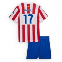 Atletico Madrid David Hancko #17 Heimtrikot Kinder 2025-26 Kurzarm (+ kurze hosen)