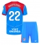 Atletico Madrid Giacomo Raspadori #22 3rd trikot Kinder 2025-26 Kurzarm (+ kurze hosen)