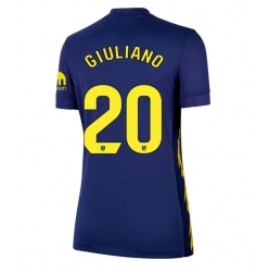 Atletico Madrid Giuliano Simeone #20 Auswärtstrikot Frauen 2025-26 Kurzarm