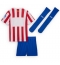 Atletico Madrid Heimtrikot Kinder 2025-26 Kurzarm (+ kurze hosen)