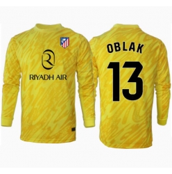 Atletico Madrid Jan Oblak #13 Torwart 3rd trikot 2024-25 Langarm