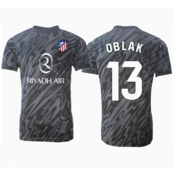 Atletico Madrid Jan Oblak #13 Torwart Heimtrikot 2024-25 Kurzarm