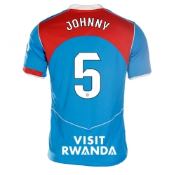 Atletico Madrid Johnny Cardoso #5 3rd trikot Frauen 2025-26 Kurzarm