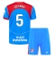 Atletico Madrid Johnny Cardoso #5 3rd trikot Kinder 2025-26 Kurzarm (+ kurze hosen)