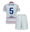 Atletico Madrid Johnny Cardoso #5 3rd trikot Kinder 2026-27 Kurzarm (+ kurze hosen)