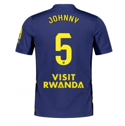 Atletico Madrid Johnny Cardoso #5 Auswärtstrikot 2025-26 Kurzarm