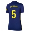 Atletico Madrid Johnny Cardoso #5 Auswärtstrikot Frauen 2025-26 Kurzarm