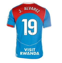 Atletico Madrid Julian Alvarez #19 3rd trikot Frauen 2025-26 Kurzarm