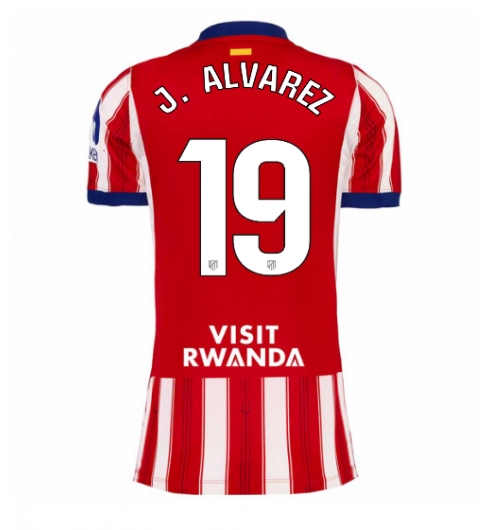Atletico Madrid Julian Alvarez #19 Heimtrikot Frauen 2026-27 Kurzarm Atletico Madrid Julian Alvarez #19 Heimtrikot Frauen 2026-27 Kurzarm
