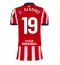 Atletico Madrid Julian Alvarez #19 Heimtrikot Frauen 2026-27 Kurzarm Atletico Madrid Julian Alvarez #19 Heimtrikot Frauen 2026-27 Kurzarm