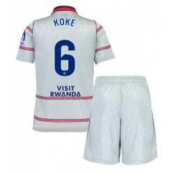 Atletico Madrid Koke #6 3rd trikot Kinder 2026-27 Kurzarm (+ kurze hosen)