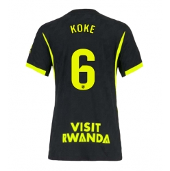 Atletico Madrid Koke #6 Auswärtstrikot Frauen 2026-27 Kurzarm