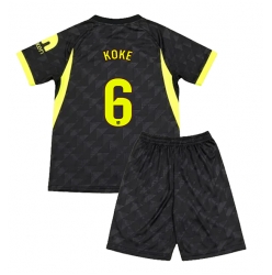 Atletico Madrid Koke #6 Auswärtstrikot Kinder 2026-27 Kurzarm (+ kurze hosen)