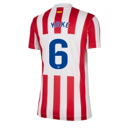 Atletico Madrid Koke #6 Heimtrikot Frauen 2025-26 Kurzarm