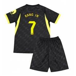 Atletico Madrid Lee Kang-in #7 Auswärtstrikot Kinder 2026-27 Kurzarm (+ kurze hosen)
