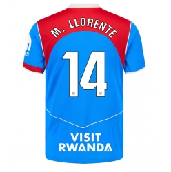 Atletico Madrid Marcos Llorente #14 3rd trikot 2025-26 Kurzarm