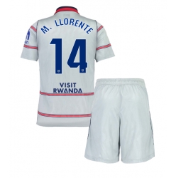 Atletico Madrid Marcos Llorente #14 3rd trikot Kinder 2026-27 Kurzarm (+ kurze hosen)