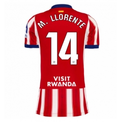 Atletico Madrid Marcos Llorente #14 Heimtrikot Frauen 2026-27 Kurzarm