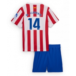 Atletico Madrid Marcos Llorente #14 Heimtrikot Kinder 2025-26 Kurzarm (+ kurze hosen)