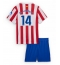 Atletico Madrid Marcos Llorente #14 Heimtrikot Kinder 2025-26 Kurzarm (+ kurze hosen)