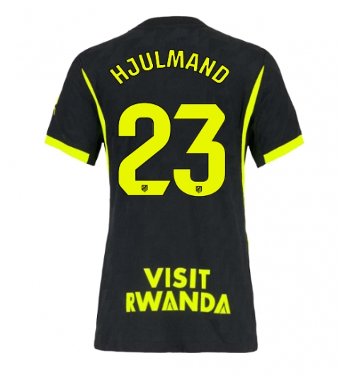 Atletico Madrid Morten Hjulmand #23 Auswärtstrikot Frauen 2026-27 Kurzarm Atletico Madrid Morten Hjulmand #23 Auswärtstrikot Frauen 2026-27 Kurzarm