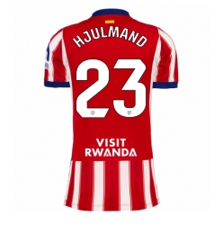 Atletico Madrid Morten Hjulmand #23 Heimtrikot Frauen 2026-27 Kurzarm