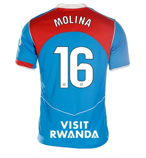 Atletico Madrid Nahuel Molina #16 3rd trikot Frauen 2025-26 Kurzarm Atletico Madrid Nahuel Molina #16 3rd trikot Frauen 2025-26 Kurzarm