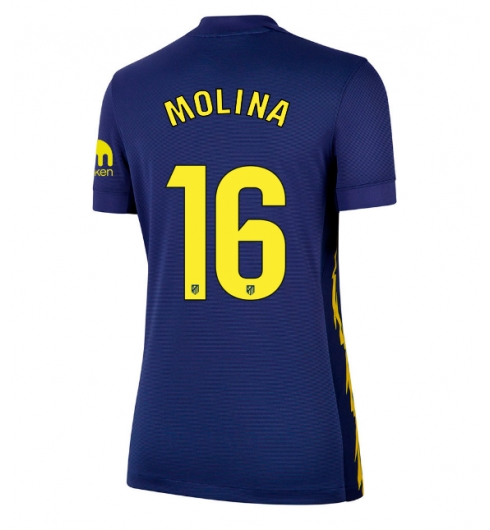 Atletico Madrid Nahuel Molina #16 Auswärtstrikot Frauen 2025-26 Kurzarm Atletico Madrid Nahuel Molina #16 Auswärtstrikot Frauen 2025-26 Kurzarm