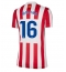 Atletico Madrid Nahuel Molina #16 Heimtrikot Frauen 2025-26 Kurzarm Atletico Madrid Nahuel Molina #16 Heimtrikot Frauen 2025-26 Kurzarm