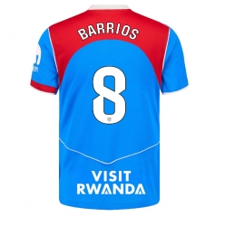 Atletico Madrid Pablo Barrios #8 3rd trikot 2025-26 Kurzarm