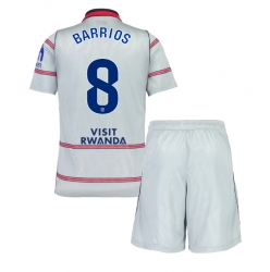 Atletico Madrid Pablo Barrios #8 3rd trikot Kinder 2026-27 Kurzarm (+ kurze hosen)
