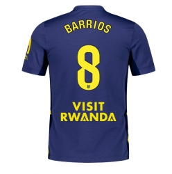Atletico Madrid Pablo Barrios #8 Auswärtstrikot 2025-26 Kurzarm