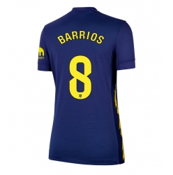 Atletico Madrid Pablo Barrios #8 Auswärtstrikot Frauen 2025-26 Kurzarm