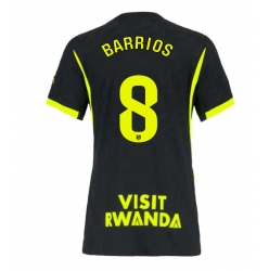 Atletico Madrid Pablo Barrios #8 Auswärtstrikot Frauen 2026-27 Kurzarm