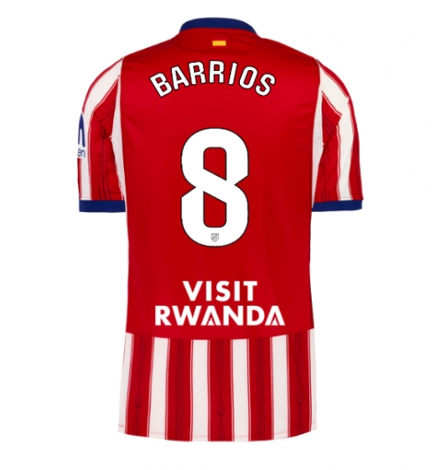 Atletico Madrid Pablo Barrios #8 Heimtrikot 2026-27 Kurzarm Atletico Madrid Pablo Barrios #8 Heimtrikot 2026-27 Kurzarm